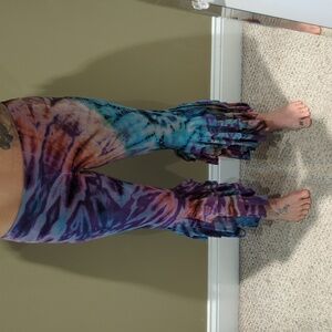 Tie dye Boho festival pants